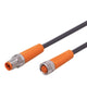 ifm EVC268, Straight Male 1 way M8 to Straight Female 1 way M8 Sensor Actuator Cable, 2m