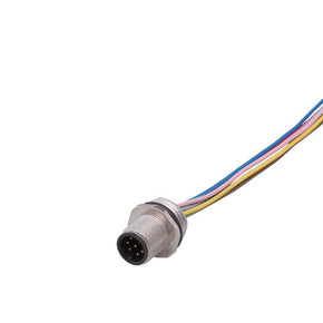 ifm E11194, Circular Connector, 1 Contacts, Thread Mount, M12 Connector, Plug, Male, IP68, E111 Series