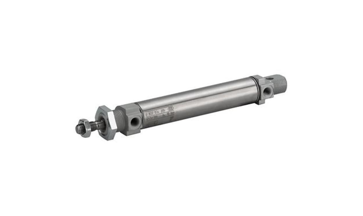 AVENTICS 0822034207 Roundline Cylinder - , 25mm Bore, 160mm Stroke, MNI Series, Double Acting