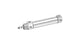 AVENTICS R412020655 Roundline Cylinder - , 40mm Bore, 125mm Stroke, RPC Series, Double Acting