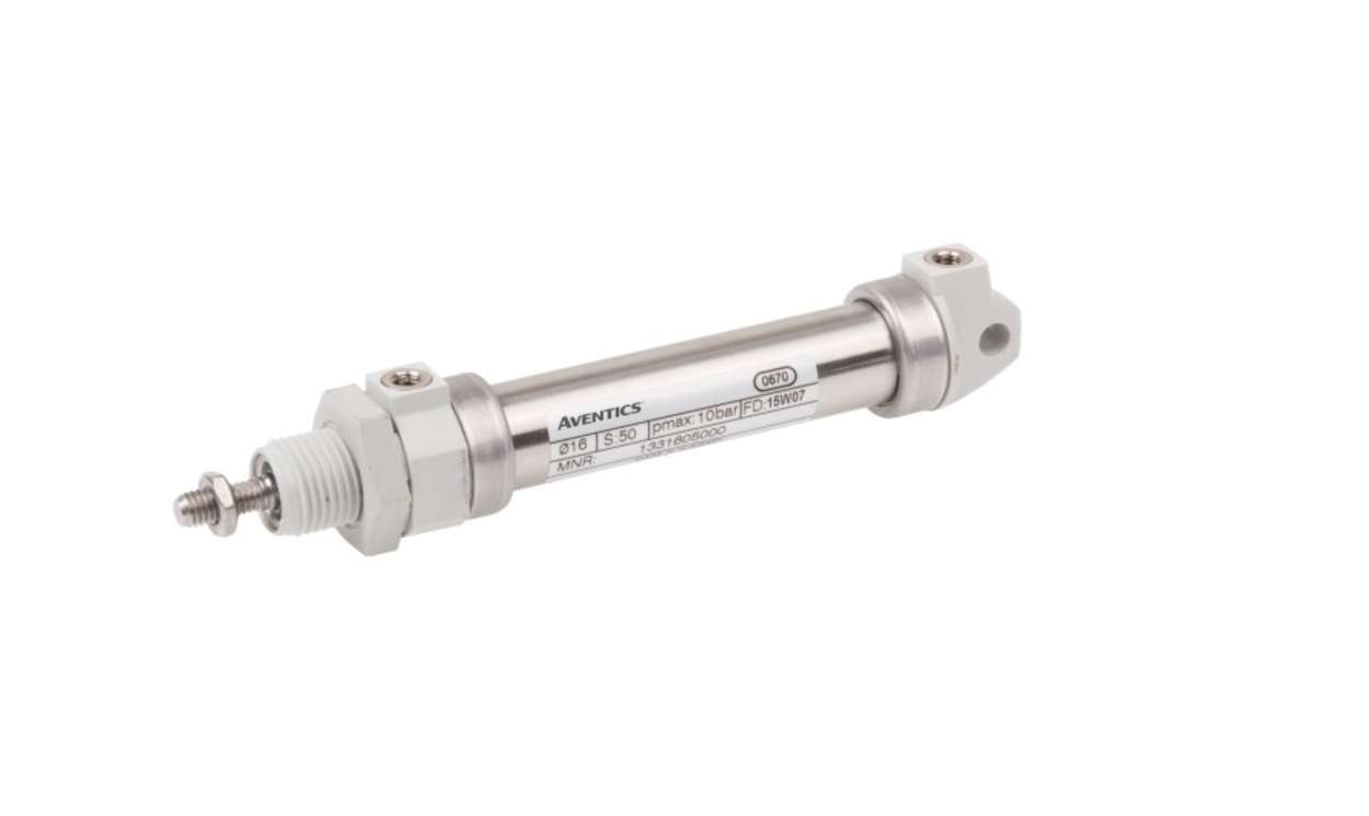 AVENTICS 1332508000 Roundline Cylinder - , 25mm Bore, 80mm Stroke, ICM Series, Double Acting