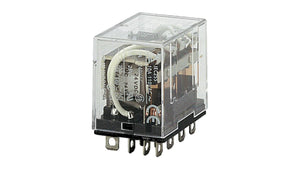 Omron LY4 100/110VAC, Plug In Power Relay, 100 → 110V ac Coil, 10A Switching Current, 4PDT