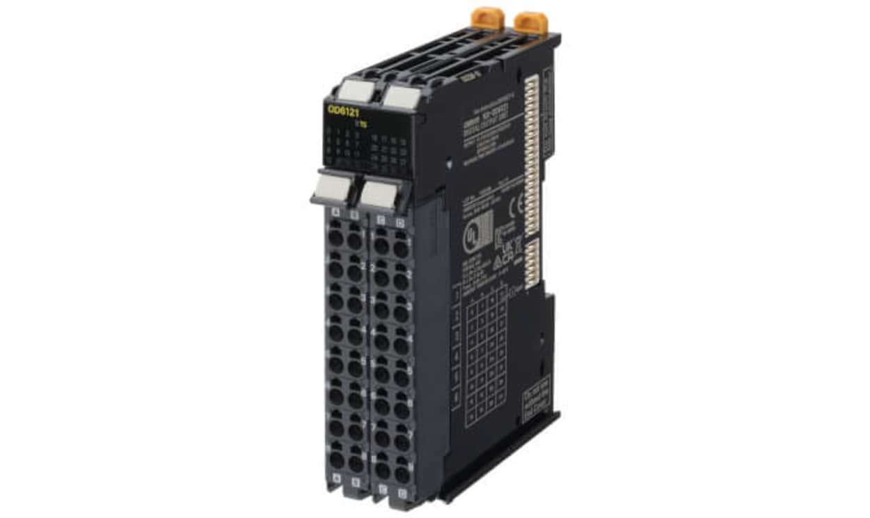 Omron NX-OD6121, NX Series Digital I/O Module for Use with Screwless Clamping Terminal Block 12 mm Width or 24 mm Width, NPN/PNP, - generaltechuae