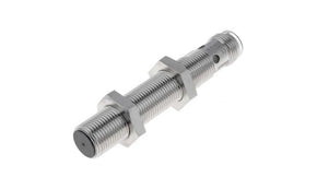 Omron E2AS12LS04M1B1, Inductive Threaded Barrel Proximity Sensor, M12, 4 mm Detection, PNP NO, 12 → 24 V dc