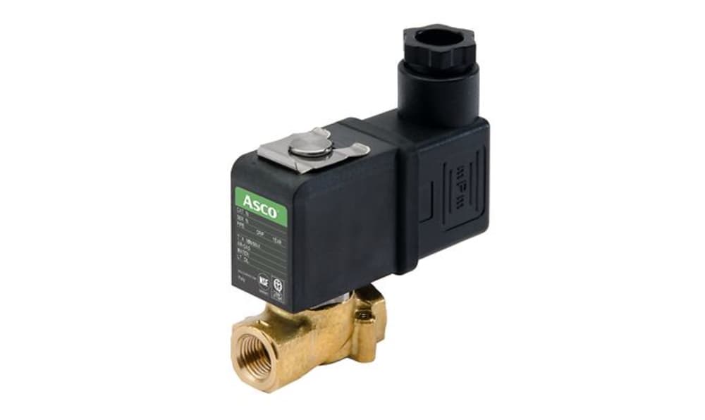 ASCO G256C135S0V01FH, Solenoid Valve , 2 port(s) , Normally Closed, 230 V ac, G1/8in