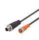 ifm EY3092, , EY Series M12 Cable, 100mm Cable Length for Use with Sensor