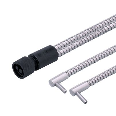 ifm E20129, Through Beam Photoelectric Sensor, 120 mm (OKF), 120 mm (OUF), 400 mm (OOF), 990 mm (OCF) Detection Range