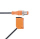 ifm O6E201, Through Beam Photoelectric Sensor, Rectangular Sensor, 10 m Detection Range