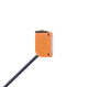 ifm O6E204, Through Beam Photoelectric Sensor, Rectangular Sensor, 10 m Detection Range