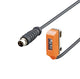ifm O8E205, Through Beam Photoelectric Sensor, Rectangular Sensor, 3 m Detection Range
