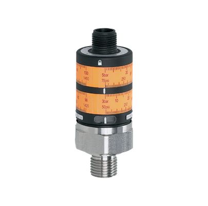 ifm PK6523, PK Series Pressure Switch, 0bar Min, 25bar Max, PNP Output, Relative Reading