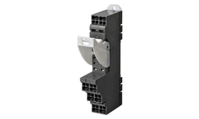 Omron P2RF-08-PU, G2R 8 Pin 250V ac DIN Rail Relay Socket, for use with G2R-2-S Series General Purpose Relay, H3RN Series Timer,