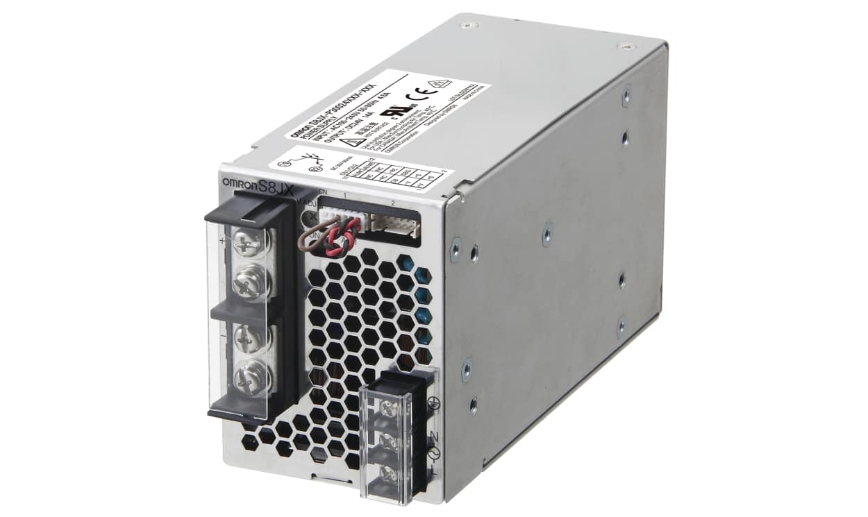 Omron S8JX-P30024CD, S8JX-P Switched Mode DIN Rail Power Supply, 100 → 240V ac ac Input, 24V dc dc Output, 16.5A Output, 300W