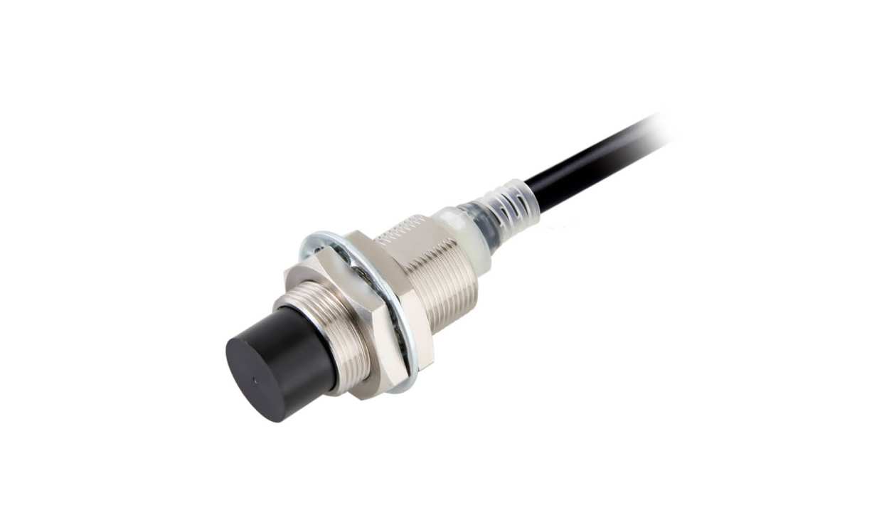 Omron E2E-X16MB1T18 2M, Inductive Threaded Barrel Proximity Sensor, M18, 16 mm Detection, PNP NO, 10 → 30 V dc - generaltechuae