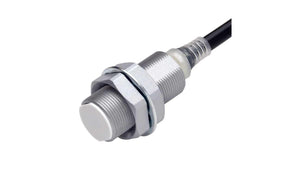 Omron E2EQ-X12B1T18 2M, Inductive Threaded Barrel Proximity Sensor, M18, 12 mm Detection, PNP NO, 10 → 30 V dc