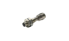 Omron E2E-X3B1T8-M1, Inductive Threaded Barrel Proximity Sensor, M8, 3 mm Detection, PNP NO, 10 → 30 V dc