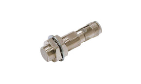 Omron E2E-X4C112-M1, Inductive Threaded Barrel Proximity Sensor, M12, 4 mm Detection, NPN NO, 10 → 30 V dc