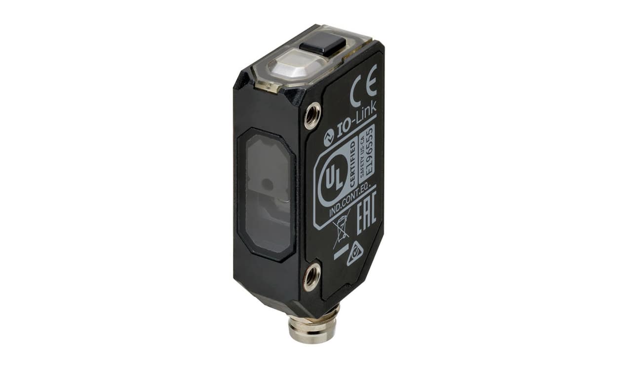 Omron E3AS-F1000IPT M3, Diffuse Photoelectric Sensor, Compact Sensor, 50 mm → 1 m Detection Range IO-LINK - generaltechuae