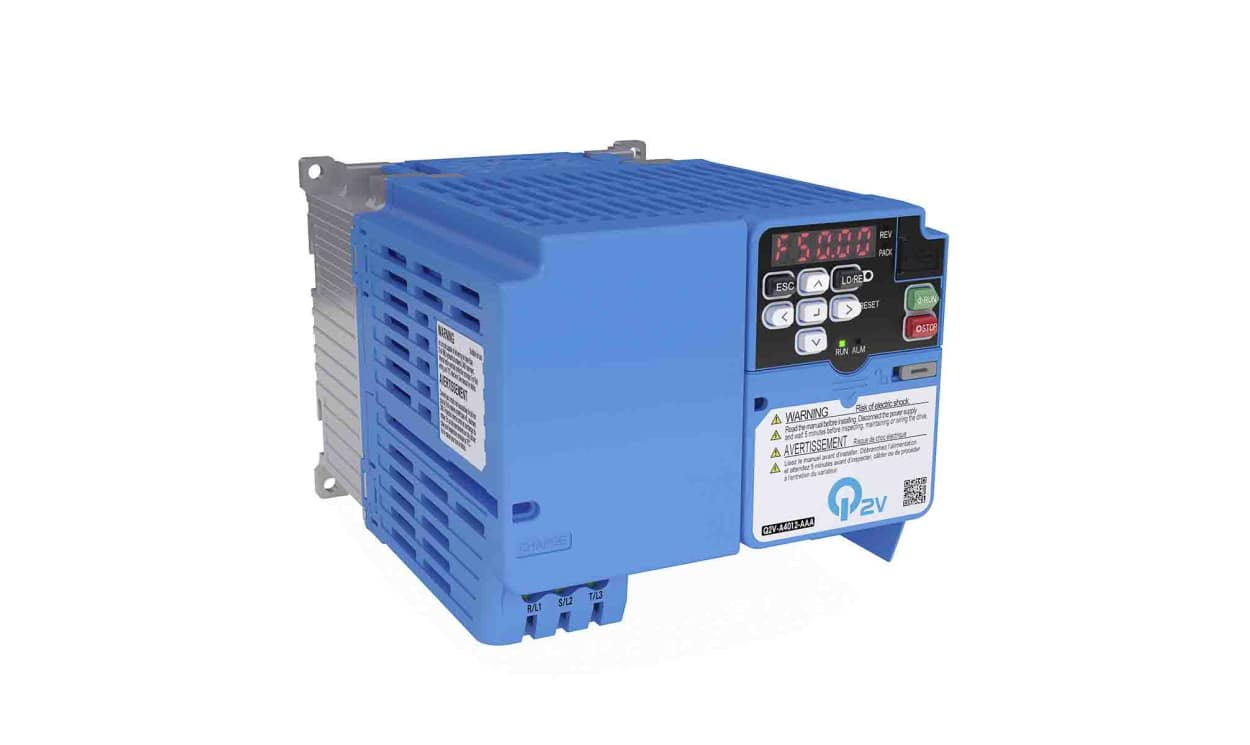 Omron Q2V-A4004-AAA, Inverter Drive, 1.5 kW, 3 Phase, 400 V ac, 4.3 A, Q2V Series - generaltechuae