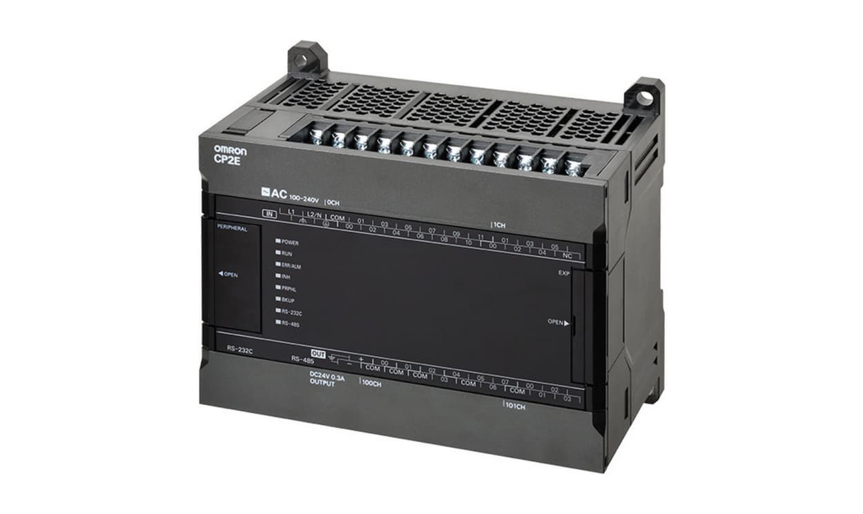 Omron CP2E-S30DR-A, CP2E Series PLC CPU for Use with CP2E Series, Relay Output, 18-Input, Digital Input - generaltechuae