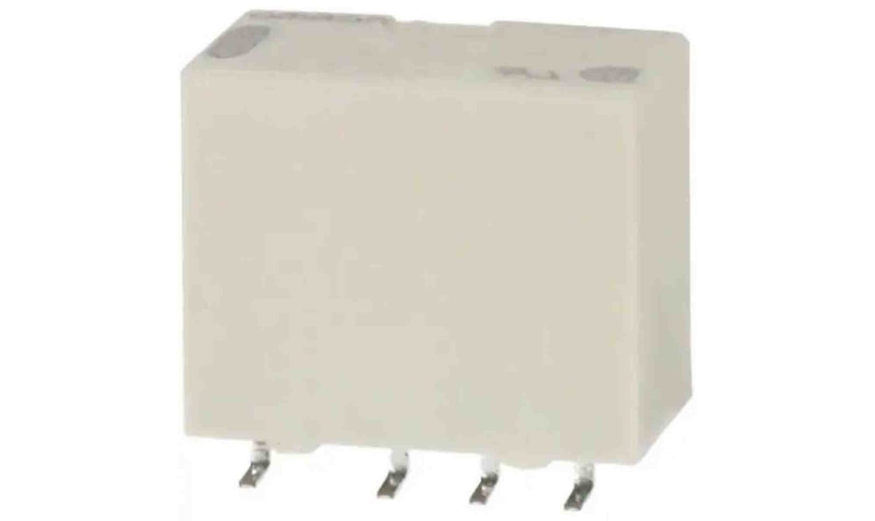 Omron G6J-2FS-Y-TR DC5, Surface Mount Signal Relay, 5V dc Coil, 1A Switching Current, DPDT