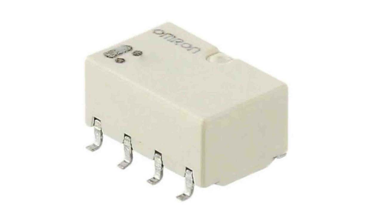 Omron G6K-2F-TR DC5, Surface Mount Signal Relay, 5V dc Coil, 1A Switching Current, DPDT
