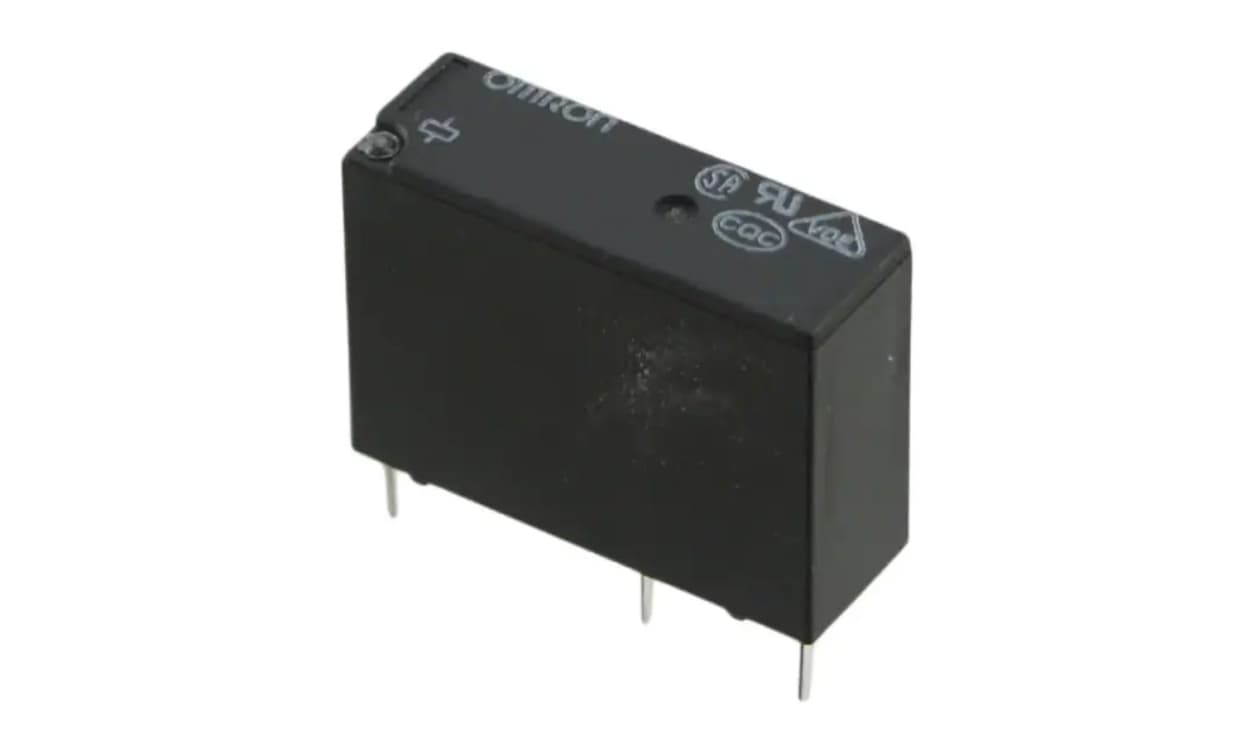 Omron G5NB-1A4 DC5, PCB Mount Power Relay, 5V dc Coil, 3A Switching Current, SPST