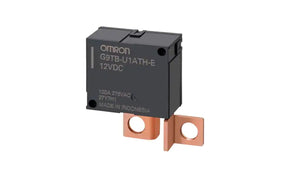 Omron G9TB-U1ATH-E DC12, PCB Mount Latching Power Relay, 12V dc Coil, 120A Switching Current, SPST