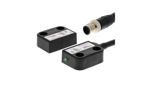 Omron F3S-TGR-NMPC-20-M1J8, F3S Series Hall Coded Non-Contact Safety Switch, Plastic Housing, 2NC, M12