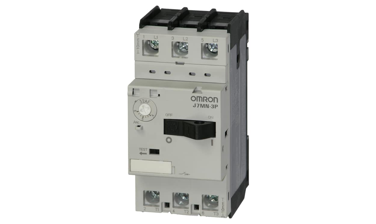 Omron J7MN-3P-1, 0.63 → 1 A Motor Protection Unit, 200 → 690 V - generaltechuae