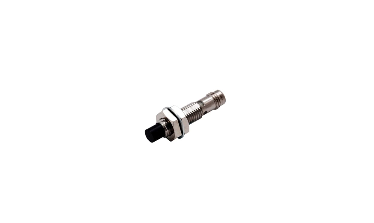 Omron E2E-X6MB1T8-M5, Inductive Threaded Barrel Proximity Sensor, M8, 6 mm Detection, PNP NO, 10 → 30 V dc - generaltechuae