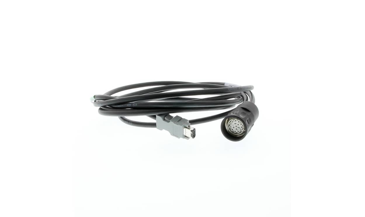 Omron R88A-CRWA010C-DE, Cable for Use with Servo Motor, 10m Length, 7.5 kW, 200 → 400 V