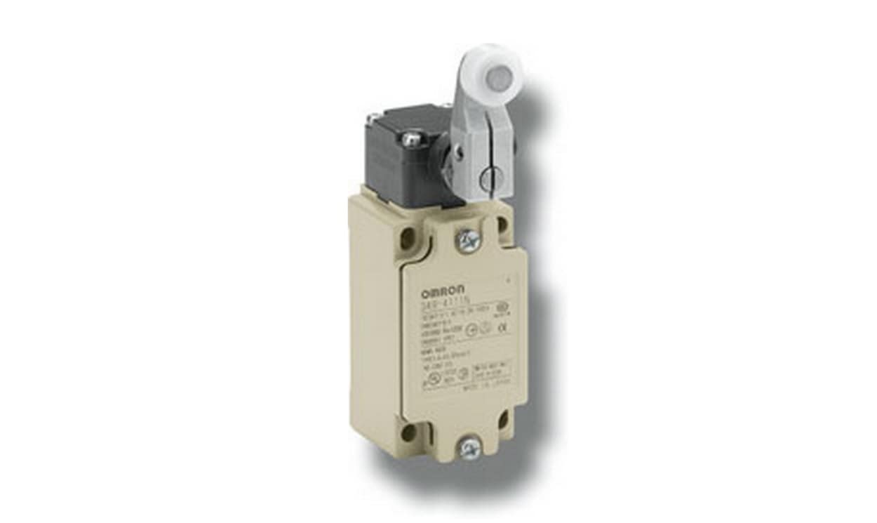 Omron D4B-2511N, Roller Lever Limit Switch, 1NC/1NO, IP67, Metal Housing, 400V ac Max, 10A Max