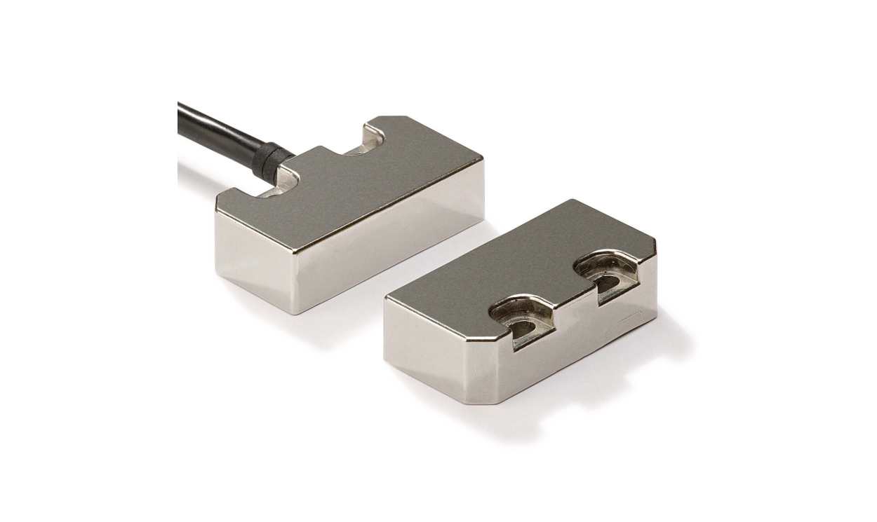 Omron F3S-TGR-NSMR-20-05, F3S-TGR-NR Series Magnetic Non-Contact Safety Switch, 24V dc, Stainless Steel Housing, 2NC, 5m Cable