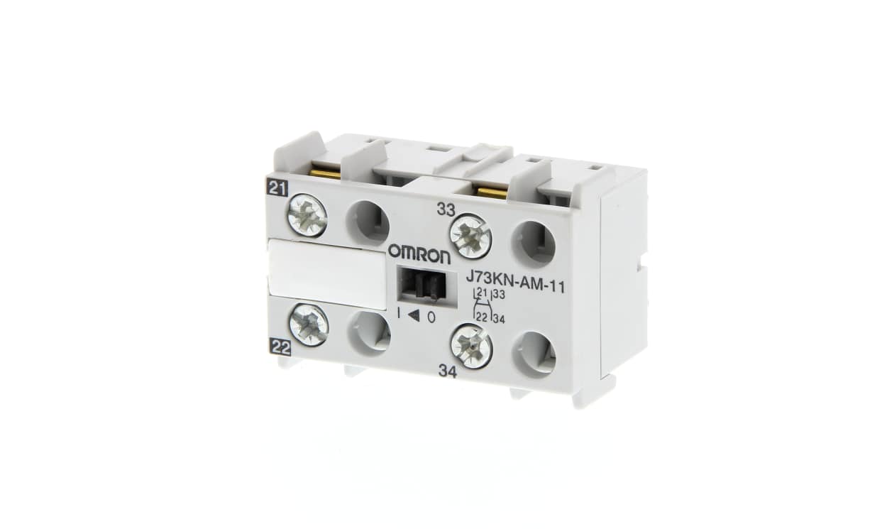 Omron J73KN-AM-02, Contact, 2 Contact, 2NC, DIN Rail Mount J73KN - generaltechuae