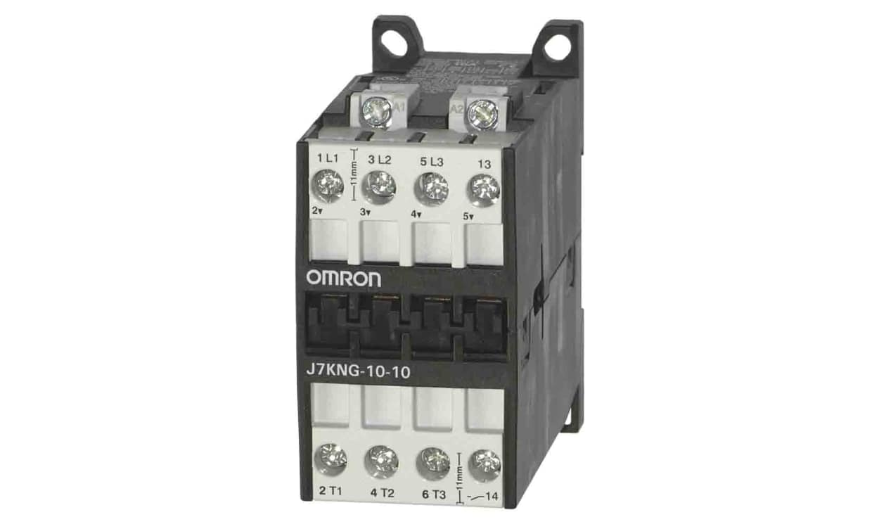 Omron J7KNG-10-10 24D, J7KN Series Contactor, 24 V Coil, 3-Pole, 10 A, 4 kW - generaltechuae