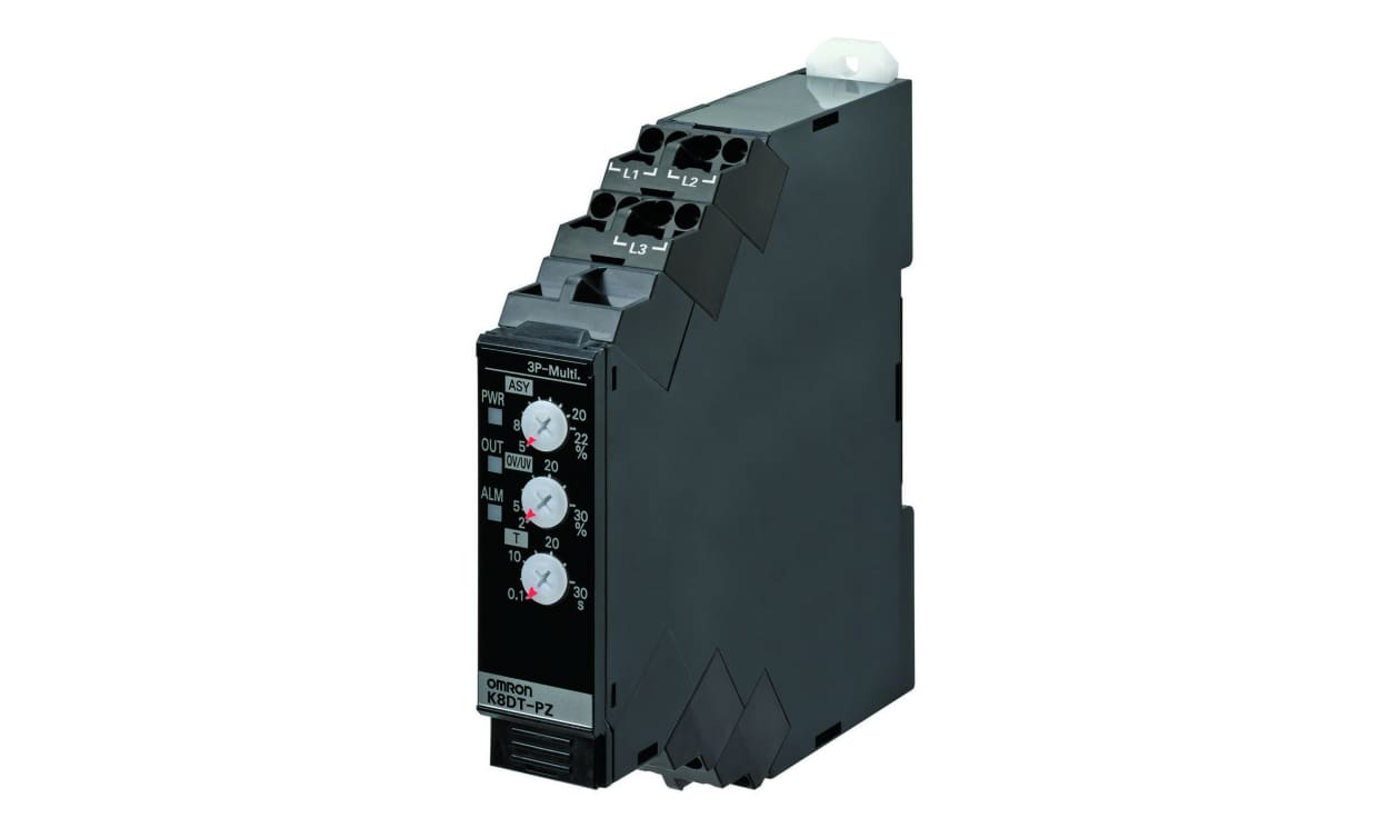 Omron K8DT-PZ1CN, Voltage Monitoring Relay, 3 Phase - generaltechuae