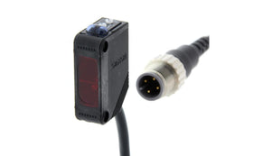 Omron E3Z-T81-D-M1J-1 0.3M, Through Beam Photoelectric Sensor, 15 m Detection Range