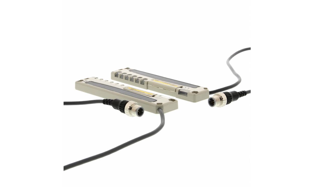 Omron F3W-D052D 1M, Through Beam Photoelectric Sensor, 3 m Detection Range