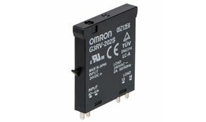 Omron G3RV-202S DC24, G3RV Series Solid State Relay, 2 A Load, Plug-In Mount, 240 V Load