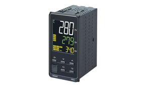 Omron E5EC-QX4ABM-008, E5EC Panel Mount PID Temperature Controller, 48 x 48mm 4 Input, 4 Output SSR, Solid State Relay, Logic, 100 → 240