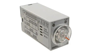 Omron H3YN-2 DC24, H3YN Series DIN Rail Mount Timer Relay, 24V dc, 2-Contact, 0.1 s → 10min - generaltechuae