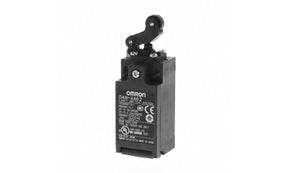 Omron D4N-4A62, Roller Lever Limit Switch, 1NC/1NO, IP67, DPST, Metal Housing, 240V ac Max, 10A Max