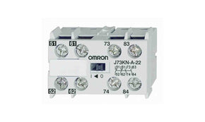 Omron J73KN-A-22, Auxiliary Contact Block, 4 Contact, 2NC + 2NO J73KN - generaltechuae