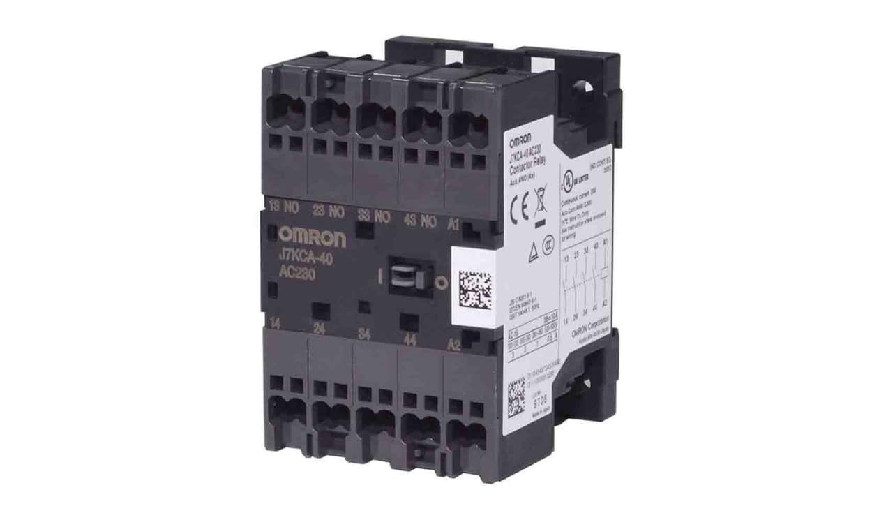Omron J7KCA-40 24VDC, Contactor, 24 V dc Coil, 4-Pole, 2 A, 4NO - generaltechuae