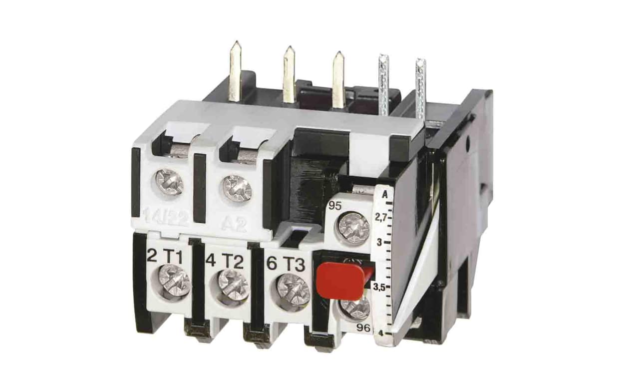 Omron J7TKN-A-1E2, Overload Relay, 0.8 → 1.2 A F.L.C, 1.2 A Contact Rating, 24 Vdc, 3P - generaltechuae