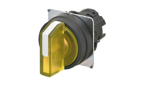 Omron A22NZ-3BB-TYA, A22NW Series 3 Position Selector Switch Head, 22mm Cutout