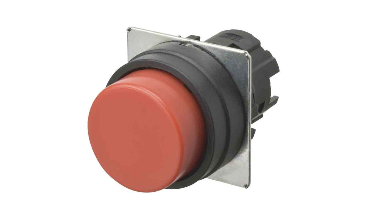 Omron A22NZ-BPM-NRA, A22N Series Push Button Switch, Momentary, IP66