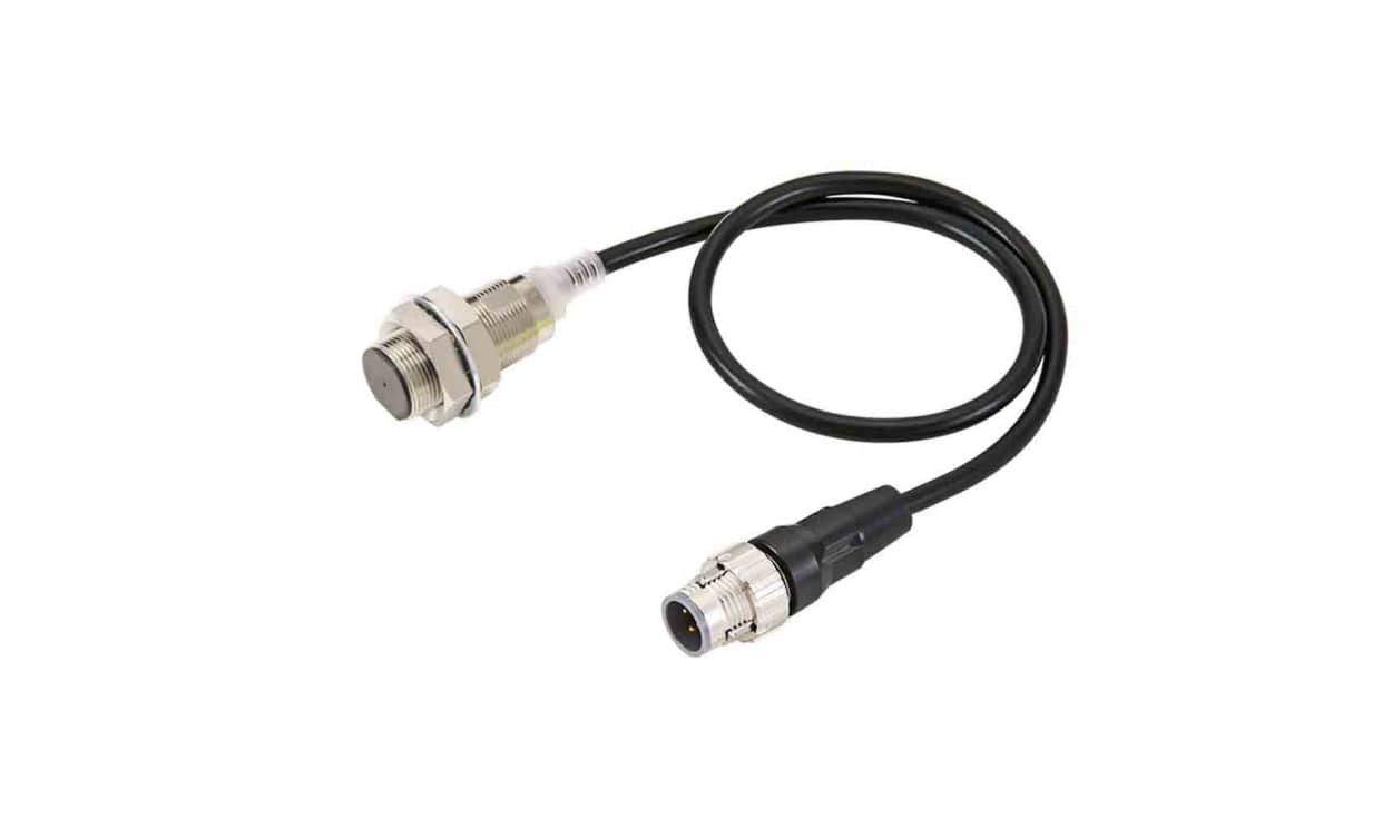 Omron E2E-X14B1T18-M1TJ 0.3M, Inductive Threaded Barrel Proximity Sensor, M18, 14 mm Detection, PNP NO, 10 → 30 V dc - generaltechuae