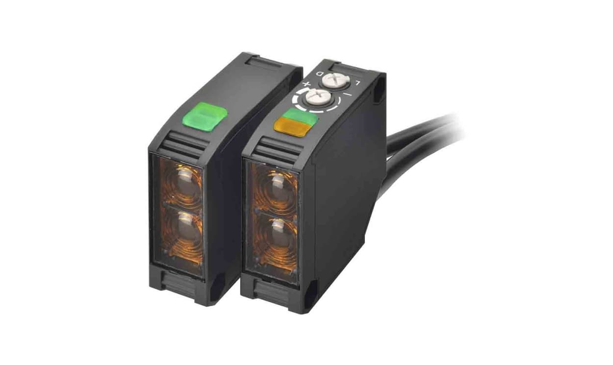 Omron E3JK-TR11 5M, Through Beam Photoelectric Sensor, Block Sensor, 40 m Detection Range - generaltechuae
